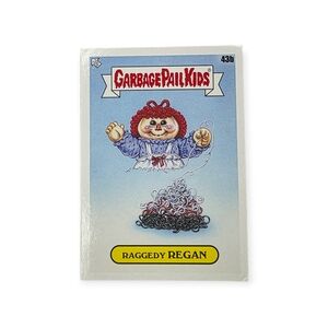 2022 Garbage Pail Kids Raggedy Regan Trading Card